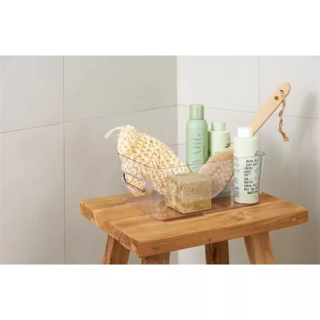 SMARTSTORE Műanyag tárolódoboz, 5,3 liter, SMARTSTORE "Compact Clear M", átlátszó