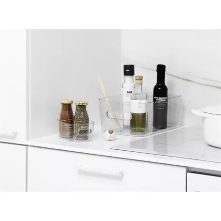 SMARTSTORE Műanyag tárolódoboz, 5,3 liter, SMARTSTORE "Compact Clear M", átlátszó