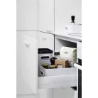 SMARTSTORE Műanyag tárolódoboz, 15,4 liter, SMARTSTORE "Compact L", fehér