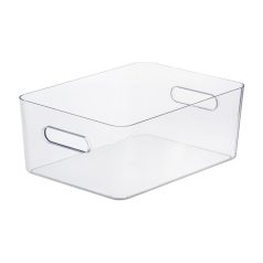  SMARTSTORE Műanyag tárolódoboz, 15,4 liter, SMARTSTORE "Compact Clear L", átlátszó