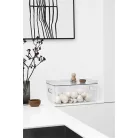 SMARTSTORE Műanyag tárolódoboz, 15,4 liter, SMARTSTORE "Compact Clear L", átlátszó