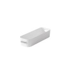 SMARTSTORE Műanyag tárolódoboz, 1,3 liter, SMARTSTORE "Compact Slim", fehér