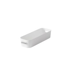   SMARTSTORE Műanyag tárolódoboz, 1,3 liter, SMARTSTORE "Compact Slim", fehér