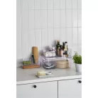 SMARTSTORE Műanyag tárolódoboz, 1,3 liter, SMARTSTORE "Compact Clear Slim", átlátszó