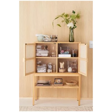 SMARTSTORE Műanyag tárolódoboz, 0,6 liter, SMARTSTORE "Compact Clear Mini", átlátszó