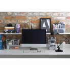 SMARTSTORE Műanyag tárolódoboz, 3,6 liter, fekete fogantyúkkal, SMARTSTORE "Classic 5", átlátszó