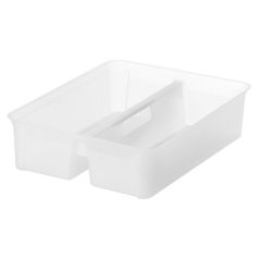   SMARTSTORE Kivehető rendező- és tárolóelem Classic 15 dobozhoz, 2 rekeszes, fogantyúval, SMARTSTORE, átlátszó