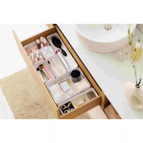 SMARTSTORE Fiókrendező, 10x6x10 cm, SMARTSTORE "Compact", fehér