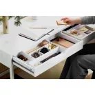 SMARTSTORE Fiókrendező, 40x6x10 cm, SMARTSTORE "Compact", fehér