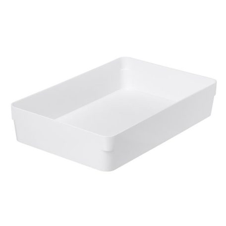 SMARTSTORE Fiókrendező, 30x6x20 cm, SMARTSTORE "Compact", fehér