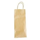 Bortartó papírtasak, 1-es, sodortfüles, natúr