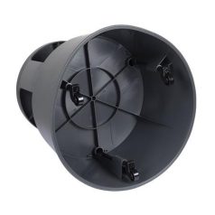 WEDO Gurulós polipropilén zsámoly, WEDO, sötétszürke