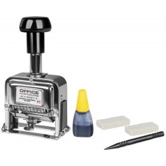   OFFICE PRODUCTS Sorszámbélyegző, automata, fém, 8 karakter, OFFICE PRODUCT