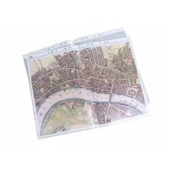   DONAU Genotherm, lefűzhető, A3, álló, 120 mikron, narancsos felület, DONAU