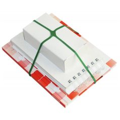  OFFICE PRODUCTS Postázógumi, keresztpántos, 100 mm, 1,5x4 mm, OFFICE PRODUCTS, zöld