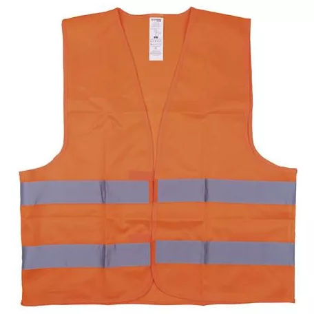 DONAU Mellény, jól láthatósági, 2XL méret, DONAU "Safety", narancssárga