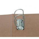 DONAU Gyűrűs könyv, 2 gyűrű, D alakú, 50 mm, A4, karton, DONAU "Life", neon rózsaszín