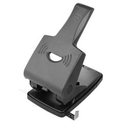   OFFICE PRODUCTS Lyukasztó, kétlyukú, 65 lap, fém, OFFICE PRODUCTS "HD", fekete