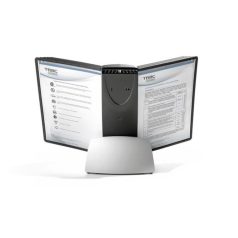   DURABLE Bemutatótábla tartó, asztali, 10 db bemutatótáblával, DURABLE "SHERPA®", fekete