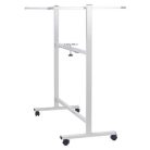 OFFICE PRODUCTS Átfordítható tábla, mágneses kétoldalas, 120x60 cm, OFFICE PRODUCTS