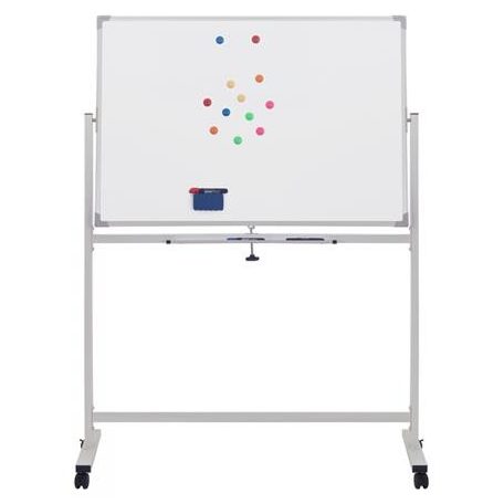 OFFICE PRODUCTS Átfordítható tábla, mágneses kétoldalas, 120x60 cm, OFFICE PRODUCTS
