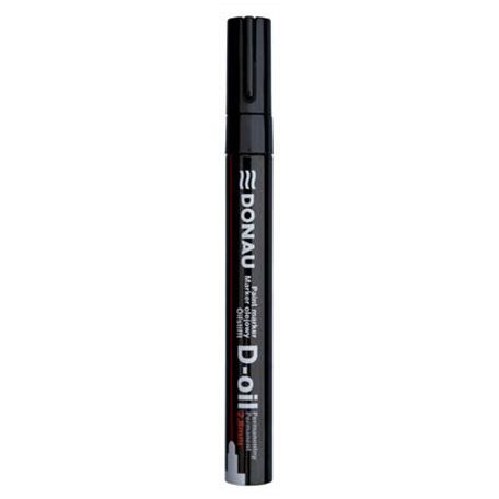 DONAU Lakkmarker, 2,8 mm, M, DONAU "D-oil", fekete