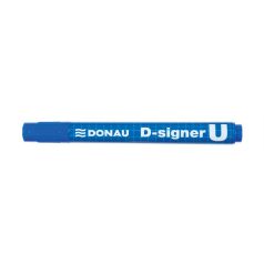  DONAU Alkoholos marker, 2-4 mm, kúpos, DONAU "D-signer U", kék