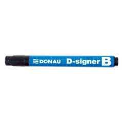   DONAU Táblamarker, 2-4 mm, kúpos, DONAU "D-signer B"", fekete