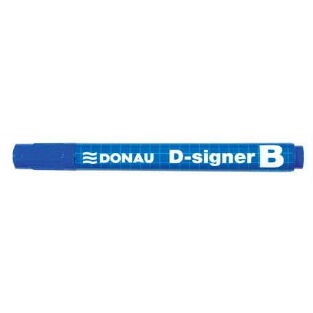 DONAU Táblamarker, 2-4 mm, kúpos, DONAU "D-signer B", kék