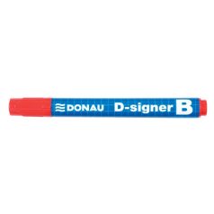   DONAU Táblamarker, 2-4 mm, kúpos, DONAU "D-signer B", piros
