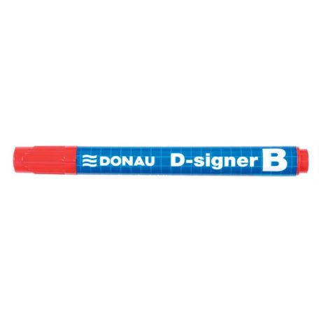 DONAU Táblamarker, 2-4 mm, kúpos, DONAU "D-signer B", piros
