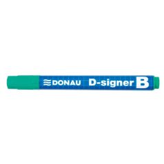   DONAU Táblamarker, 2-4 mm, kúpos, DONAU "D-signer B", zöld