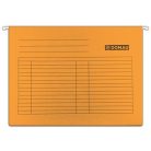 DONAU Függőmappa, karton, A4, DONAU, narancs