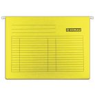 DONAU Függőmappa, karton, A4, DONAU, sárga