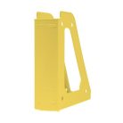 DONAU Iratpapucs, műanyag, 70 mm, DONAU, pasztellsárga