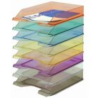 DONAU Irattálca, műanyag, DONAU, áttetsző