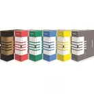 DONAU Archiválódoboz, A4, 120 mm, karton, DONAU, zöld