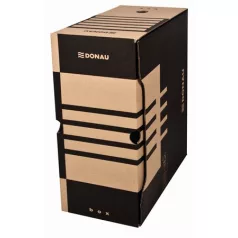 DONAU Archiválódoboz, A4, 155 mm, karton, DONAU, natúr