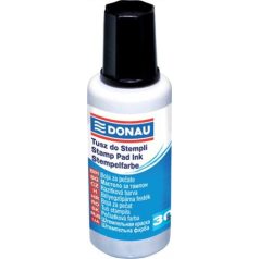 DONAU Bélyegzőfesték, 30 ml, DONAU, fekete