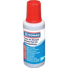 DONAU Bélyegzőfesték, 30 ml, DONAU, piros