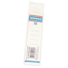   DONAU Cserecímke, iratrendezőhöz, kétoldalas, 28x153mm, DONAU, fehér