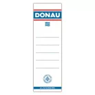 DONAU Cserecímke, iratrendezőhöz, öntapadó, 54x153 mm, DONAU, fehér