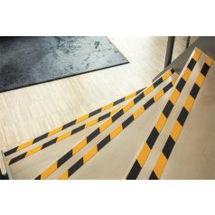   DURABLE Csúszásgátló szalag, 2,5 cmx15 m, DURABLE "DURALINE®", sárga-fekete