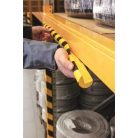 DURABLE Sarokvédő profil, DURABLE "C25R", sárga-fekete