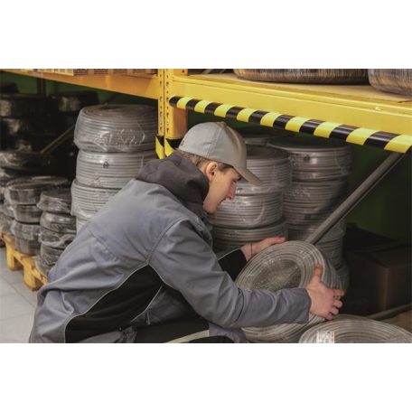 DURABLE Sarokvédő profil, DURABLE "C25R", sárga-fekete