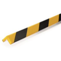   DURABLE Sarokvédő profil, DURABLE "C20", sárga-fekete