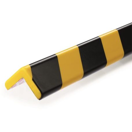DURABLE Sarokvédő profil, DURABLE "C35", sárga-fekete
