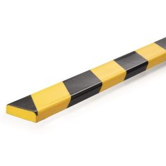   DURABLE Felületvédő profil, DURABLE "S10", sárga-fekete