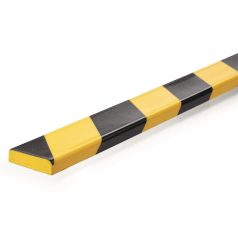  DURABLE Felületvédő profil, DURABLE "S10", sárga-fekete