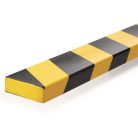 DURABLE Felületvédő profil, DURABLE "S20", sárga-fekete